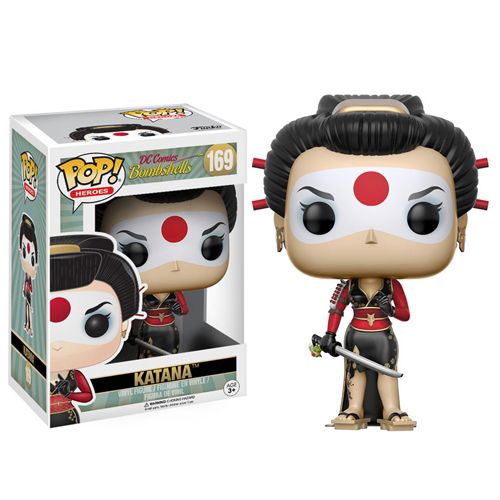 Pop! Heroes 169: Dc Bombshells - Katana