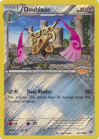 Doublade - 84/146 - Staff Stamped Regional Promo