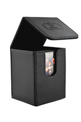 Ultimate Guard - Flip Deck Case 100+ Leatherette Standard Size Black