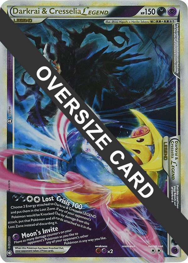 Darkrai & Cresselia Legend - 100/102  - Oversized Promo