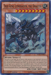 True King Lithosagym, the Disaster - RATE-EN019 - Super Rare - 1st Edition