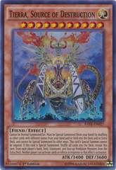 Tierra, Source of Destruction - RATE-EN027 - Super Rare - 1st Edition