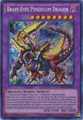 Brave-Eyes Pendulum Dragon - RATE-EN039 - Secret Rare - 1st Edition