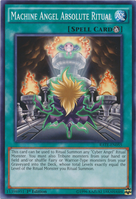 Machine Angel Absolute Ritual - RATE-EN055 - Common - 1st Edition