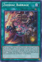 Zoodiac Barrage - RATE-EN059 - Secret Rare - 1st Edition