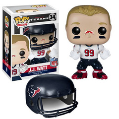 Football Series - 34 - J.J. Watt (2015 Road Uniform)