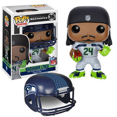 Football Series - 36 - Marshawn Lynch (2015 Alternate Grey Jersey)