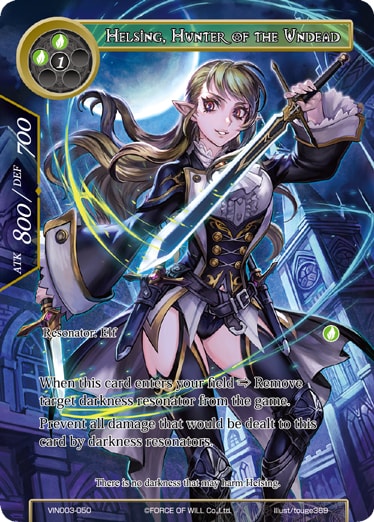 Helsing, Hunter of the Undead - VIN003-050 - R