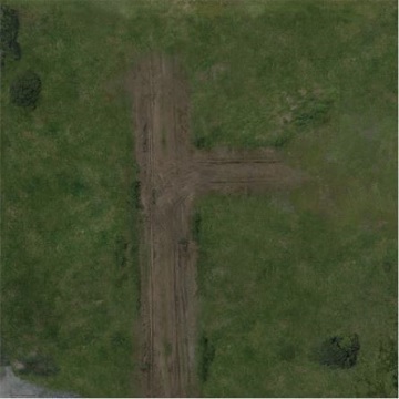 The Walking Dead Deluxe Gaming Mat - Greene Farm