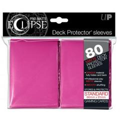 Ultra Pro - Eclipse Pink Pro-Matte Standard Sleeves 80Ct