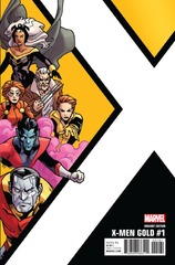 X-Men Gold #1 Kirk Corner Box Var