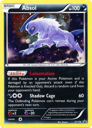 Absol - XY178 - XY Black Star Promos