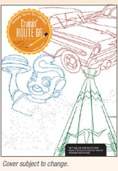 Cruisin' Route 66 Activity Book