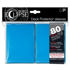 Ultra Pro - Eclipse Light Blue Pro-Matte Standard Sleeves 80Ct