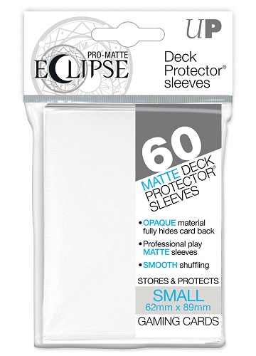 Ultra Pro - Eclipse White Small Matte Sleeves 60Ct