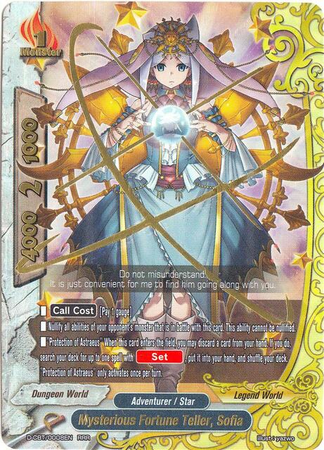 Mysterious Fortune Teller, Sofia - D-CBT/0008EN - RRR