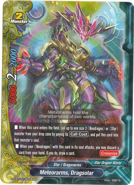 Meteorarms, Dragsolar - D-CBT/0019EN - RR