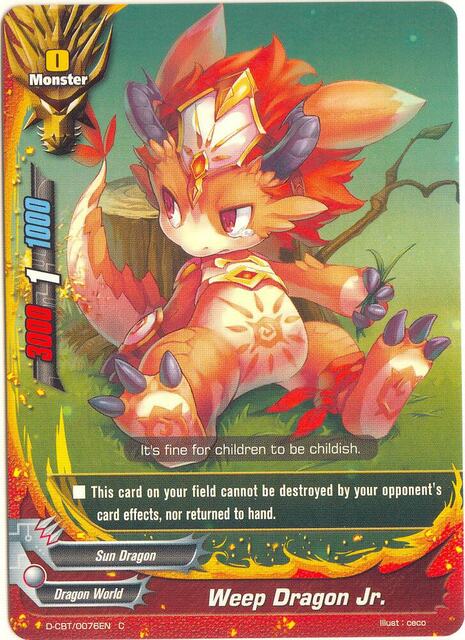 Weep Dragon Jr. - D-CBT/0076EN - C