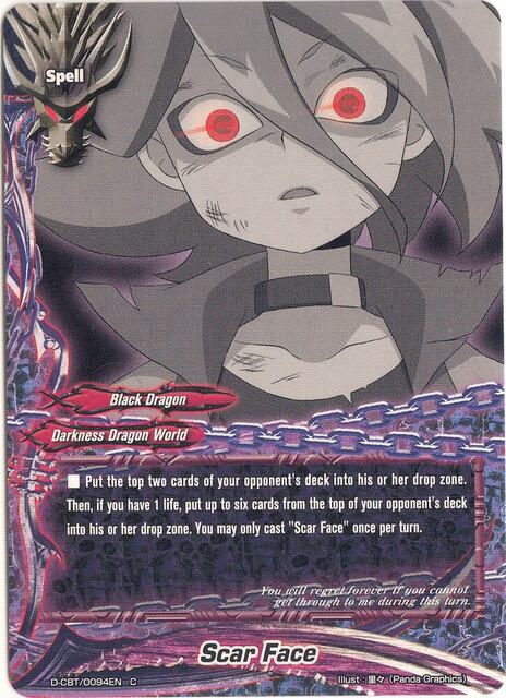 Scar Face - D-CBT/0094EN - C