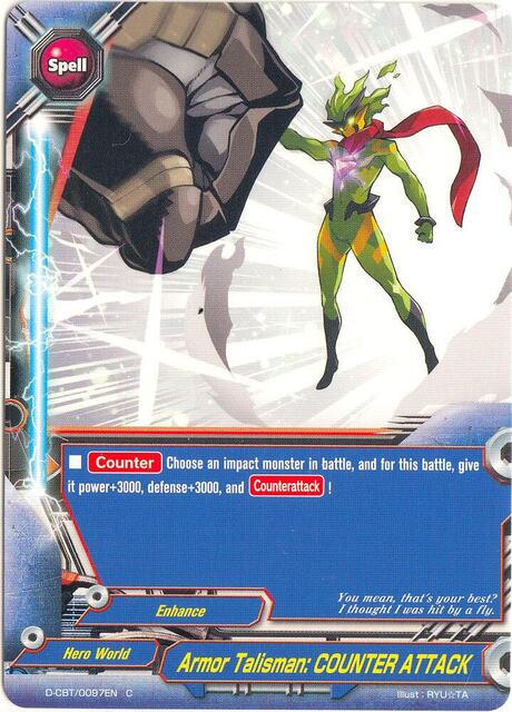 Armor Talisman: COUNTER ATTACK - D-CBT/0097EN - C
