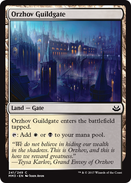 Orzhov Guildgate - Foil