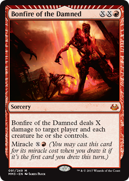 Bonfire of the Damned - Foil