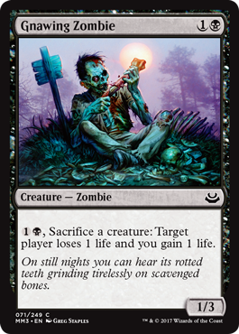 Gnawing Zombie - Foil