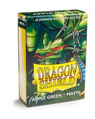 Dragon Shield Matte - Japanese size - Apple Green - 60 ct