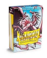 Dragon Shield Matte - Japanese size - Pink - 60 ct