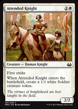 Attended Knight - Foil