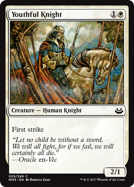 Youthful Knight - Foil