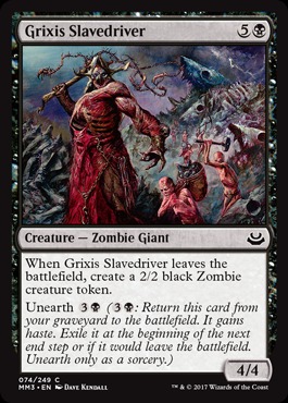 Grixis Slavedriver - Foil