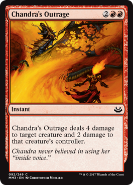 Chandras Outrage - Foil