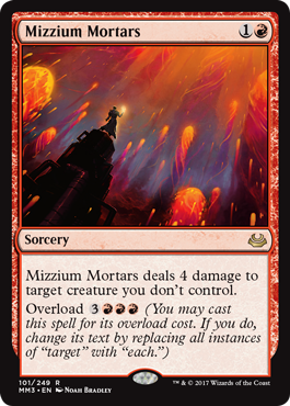 Mizzium Mortars - Foil