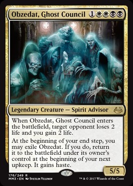 Obzedat, Ghost Council - Foil