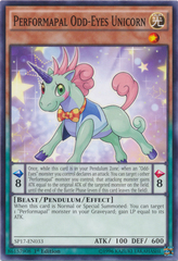 Performapal Odd-Eyes Unicorn - SP17-EN033 - Common - 1st Edition