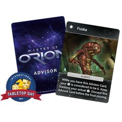 Master Of Orion: International Tabletop Day 2017 - Fuska Promo Card