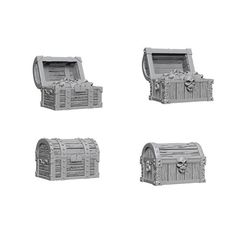 Pathfinder Battles Unpainted Minis - Chests