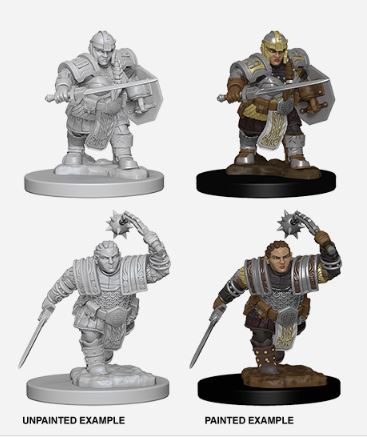 D&D Nolzurs Marvelous Miniatures: Dwarf Female Fighter