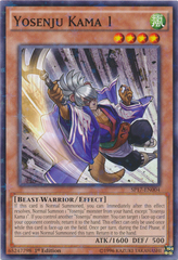 Yosenju Kama 1 - SP17-EN004 - Starfoil Rare - 1st Edition