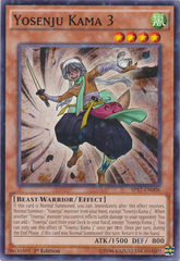 Yosenju Kama 3 - SP17-EN006 - Starfoil Rare - 1st Edition