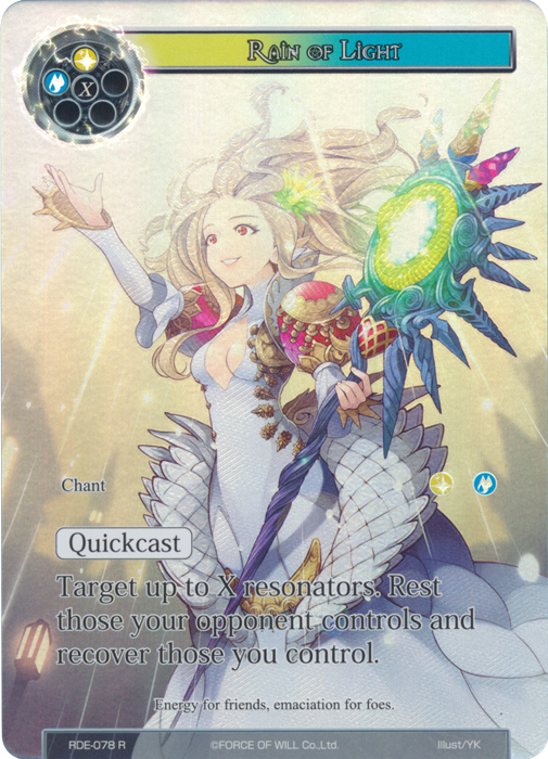 Rain of Light (Full Art) - RDE-078 - R