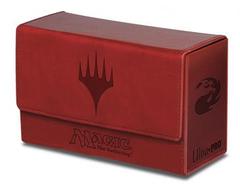 Ultra Pro Dual Mana Flip Deck Box Matte - Red