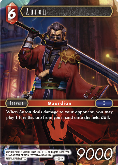 Auron - 1-001H - Foil