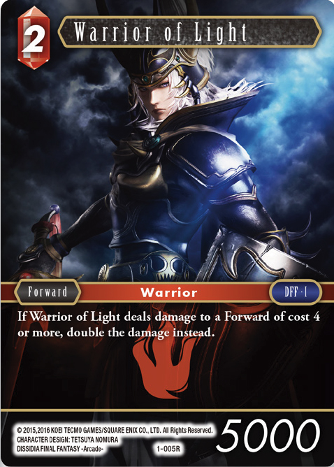 Warrior Of Light - 1-005R - Foil