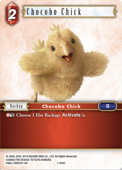 Chocobo Chick - 1-019C - Foil