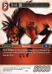 Red XIII - 1-029C - Foil