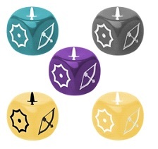 Arcadia Quest Inferno Guild Dice