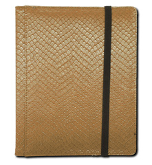 Legion 4 Pocket Dragon Hide Binder:  Gold