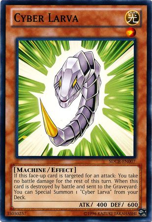 Cyber Larva - SDCR-EN007 - Common - Unlimited Edition